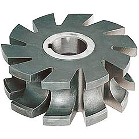 Format Halbrundfräser DIN855 HSS100x36mm R10,0