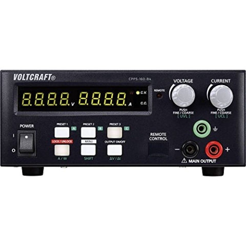 VOLTCRAFT CPPS-160-84 Labornetzgerät, einstellbar 0.02-84 V/DC 0.01-5 A 160 W USB fernsteuerbar, programmierbar, Au