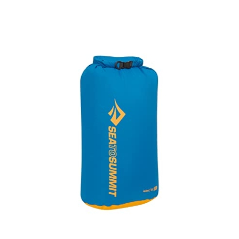Sea to Summit - Evac Dry Bag L 20L - Kompakte Trockentasche - Ultraleicht - Rollverschluss - Recycling-Gewebe - Befestigungspunkt & D-Ring - Wandern - 27.1 x 23.4 x 47.8cm - TurkishTile Blue - 95g