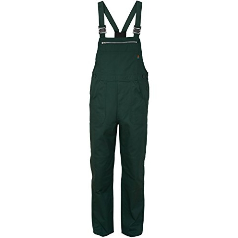 Carson Classic Workwear Arbeitslatzhose aus reiner Baumwolle, 1 Stück, 50, moosgrün, KTH26.GRÜ