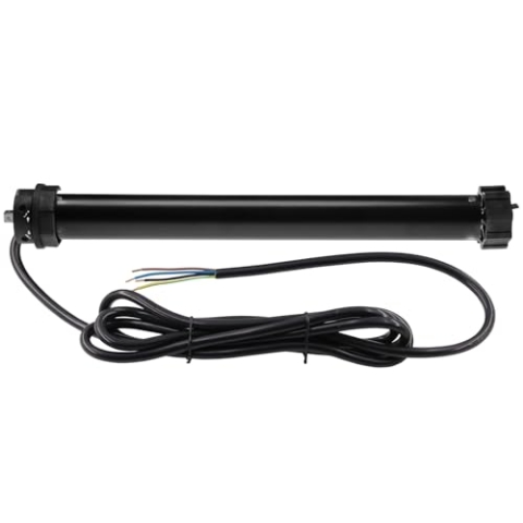 NOBILY *** Elektromechanischer Maxi-Rolladenmotor P5 10/15-60 mit mechanischen Endabschaltern (Zugkraft 10Nm/25kg) für 60mm Achkantwelle (SW60) Rolladenantrieb Rohrmotor