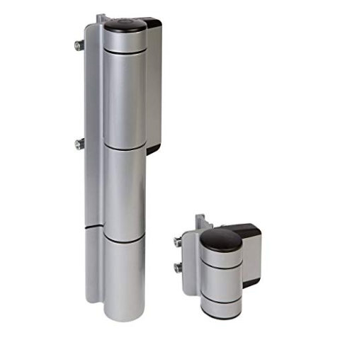 Locinox 180 Torband selbstschließend, Aluminium Silber eloxert, Mammoth (INCL. Dino)