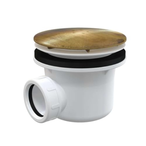 Duschwannen Ablaufgarnitur 49Antic / Bronze