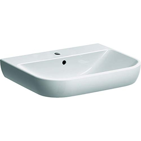 Geberit Smyle Waschtisch, 60x48cm mit HL, KeraTect, 500228018