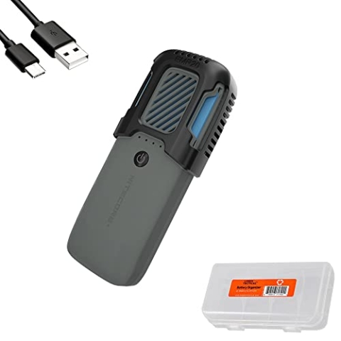 Nitecore NEF20 - Nackenventilator, Akkubetrieb, 3 Gebläsestufen, super leise und leicht
