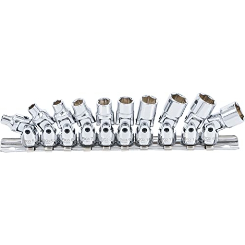 BGS 220 | Gelenk-Steckschlüssel-Satz | 6,3 mm (1/4") | SW 5 - 13 mm | 10-tlg.