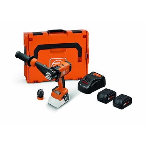 Fein Akku-Schlagbohrschrauber ASCM 18-4 QMP AS Set 5 Ah, 1,40 kg, Bis 4000 U/min, Bürstenloser Motor, 4-Gang Getriebe und QuickIN Schnittstelle