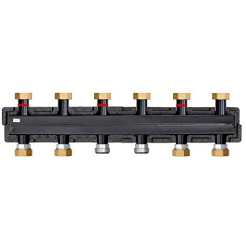 Flamco/Meibes Heizkreis Verteilerbalken für bis zu 5 Heizkreise max 70 kW