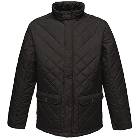 Regatta Tyler-Jacke für Herren, gesteppt, Größe M, Schwarz