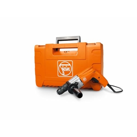 FEIN Zweigang-Bohrmaschine bis 13 mm, BOP 13-2 SET, 550 W, Universelle Zweigang-Bohrmaschine bis 13 mm mit idealem Drehzahlbereich für Stahl und Edelstahl. Rechts-/Linkslauf. Kunststoff-Werkzeugkoffer