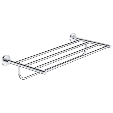 GROHE Essentials | Badaccessoires - Badetuchhalter | mit Ablage | 40800001