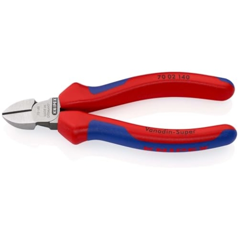 Knipex Seitenschneider zweifarbigen Länge 140mm mit Facette