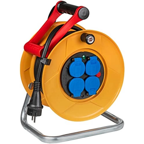 Brennenstuhl 1079341 Kid Pro IP44 Kabeltrommel 15 m H07RN-F 3G2,5
