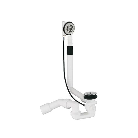 Grohe Wannen Ab- und Überlaufgarnitur Talento 28939 Unterbau für Normalwannen 28939000 Silber