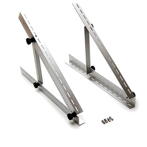WATTSTUNDE Solarmodul Halterung bis 80cm - Aluminium Wand und Dachhalterung (HST7)