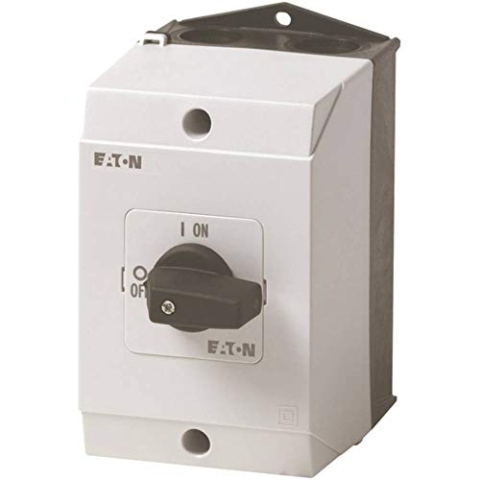 Eaton Eaton Moeller Trennschalter 3-polig 25A Schwarz IP 65 13kW 240 V dc, 690V ac 3-phasig
