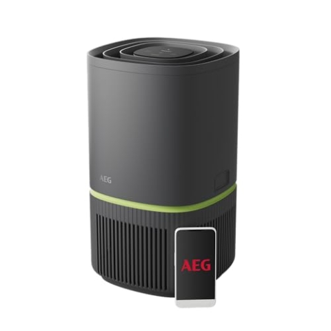 AEG Luftreiniger Pure 5000 / für bis zu 41 m²/98 m³ / Farbe: Dark Grey APO50371DG Dark Grey