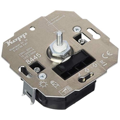 Kopp 844500180 LED-Dimmer Druck-Wechsel 3-50 W