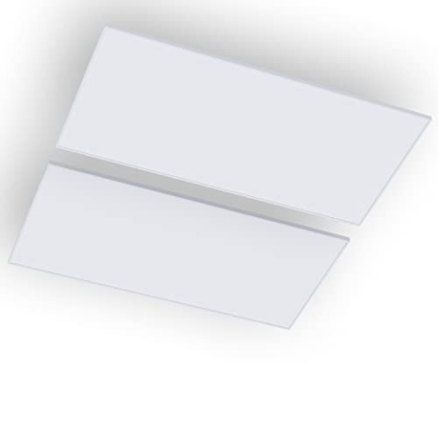 Klarstein Infrarotheizung Mit Thermostat, Erkennung Offener Fenster und Fernbedienung, CO2-Frei, Deckenmontage, IP44 Heizgerät, 700 Watt