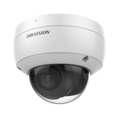 Hikvision 8MP AcuSense Vandal Fixed Dome Netzwerkkamera mit 2,8mm Objektiv