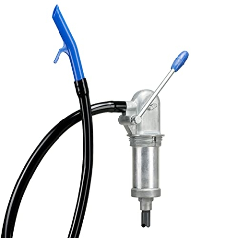 Pressol Hebelzylinderpumpe mit ZBH SRL 1200-8 l/min (für Öle bis SEA 50, selbstschmierende nicht aggresive Medien, Heizöl, Diesel, Förderleistung 0,14 l/Hub) 13030