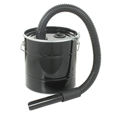 Greenstar Vakuum-Aschebehälter mit einem Fassungsvermögen von 17 l, mit flexiblem Siebfilter, einfach und effektiv, Asche von Kaminen, Grills, Kesseln