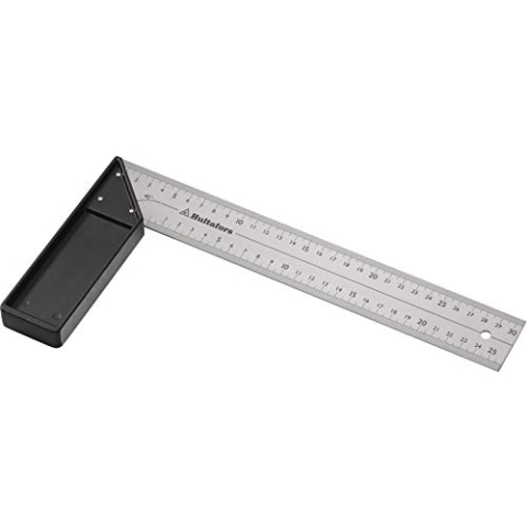 Hultafors Schreinerwinkel, 30 cm, 260203, Anschlagwinkel mit Klinge eloxiertem Aluminium