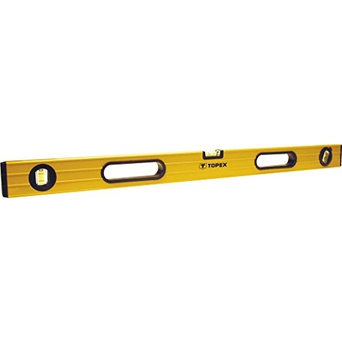Topex Aluminium-Wasserwaage, 150 cm, 3 Libellen, 29C606
