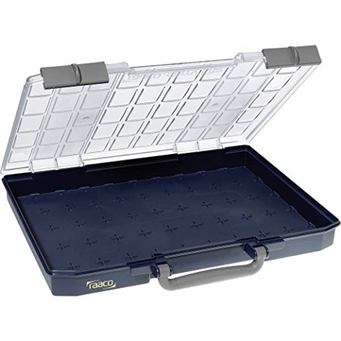 RAACO 136266 CarryLite 55 5x10-0 Sortimentskoffer (B x H x T) 413 x 57 x 330mm Anzahl Faecher: 0 1St, Blau