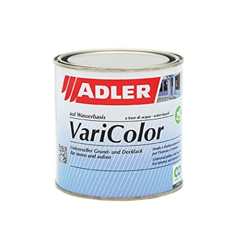 ADLER Varicolor 2in1 Acryl Buntlack für Innen und Außen - 750 ml RAL5002 Ultramarineblau Blau - Wetterfester Lack und Grundierung - matt