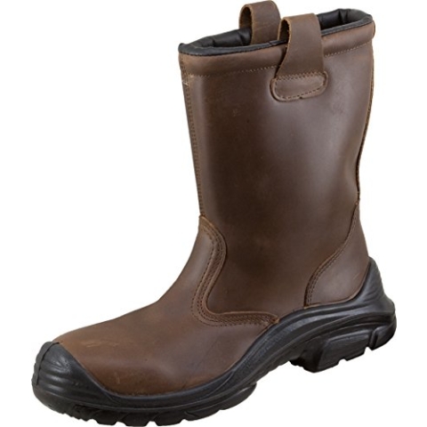 UPOWER Unisex Calzado de seguridad gama U-Special Modelo Nordic Plus S3 CI SRC Talla, SO40053-45 ,Schwarz ,45 EU
