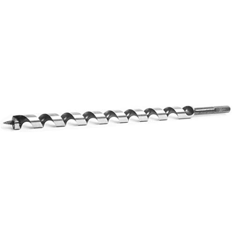 FAMAG 1493 Schlangenbohrer WS Lewis für Hartholz 460x8mm, Schaft 8mm, Spirallänge 380mm - 1493.408