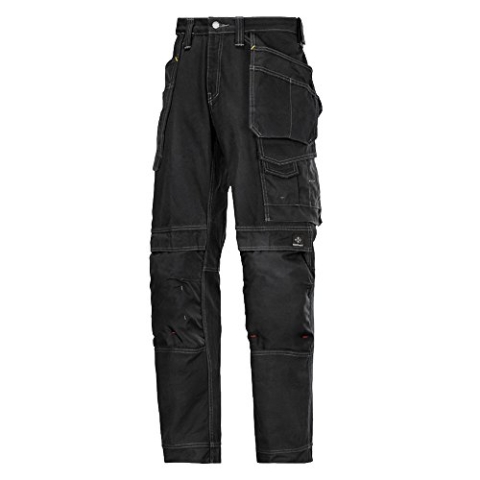 Snickers Komfort Baumwoll-Hose, 1 Stück, Größe 160, schwarz, 32150404160