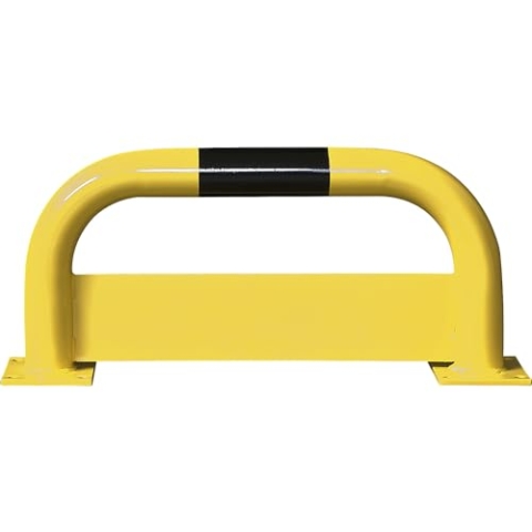 Protège-lame, profilé C, 100/40/3 mm, revêtement plastique jaune, longueur 1000 mm
