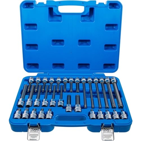 BGS 5182 | Bit-Einsatz-Satz | 32-tlg. | 12,5 mm (1/2") | T-Profil (für Torx) | CV-Stahl