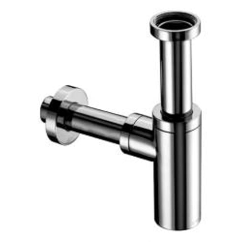 SCHELL 014290699 Geruchsverschluss / Siphon EDITION 11/4“, verchromt , Gehäuse und Rohre Messing poliert , Messingrosette mit Gleitring, Reinigungsöffnung mit O-Ring-Dichtung, Tauchrohr Kunststoff