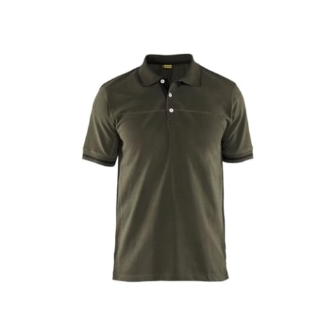 Blakläder 3389105045994XL Polo Shirt Größe 4XL in Olivegrün-Schwarz