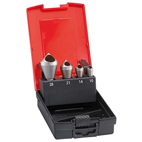 Format Entgratsenker-Set HSSE Querloch 90Grad 2-20mm