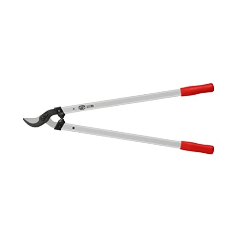 FELCO 201-80 Zweihand- Astschere mit 80 cm Gesamtlänge, Ziehender Schneidkopf