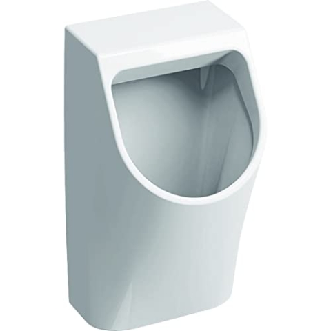 Keramag Renova Nr.1 Plan Urinal Zulauf und Abgang hinten weiß