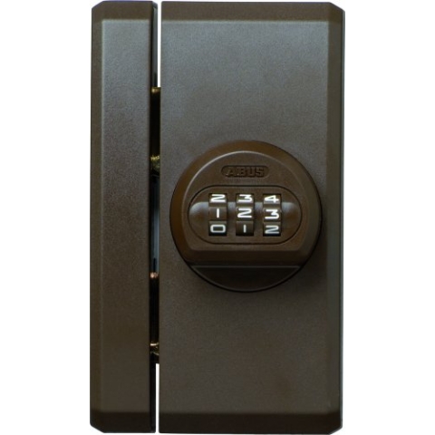 ABUS Fenster-Zusatzsicherung FTS106 AL0145 - Fensterschloss mit individuell einstellbarem Zahlencode - ABUS-Sicherheitslevel 10 - 26117 - Braun