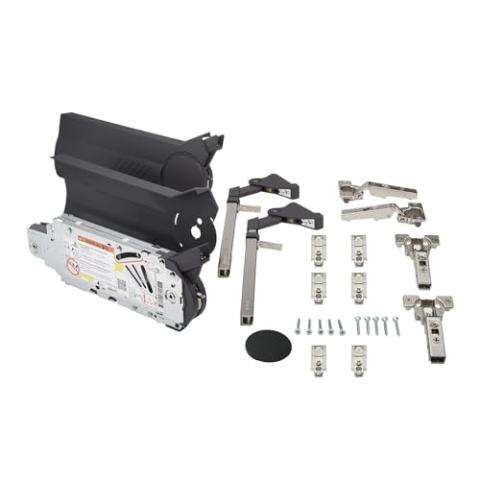 Hochfaltklappen SET Blum® AVENTOS HF 20F2501 anthrazit (für Korpushöhe von 560 bis 710 mm/LF 5350-10150 / Korpusbreiten bis 1800 mm) Oberschrankklappe