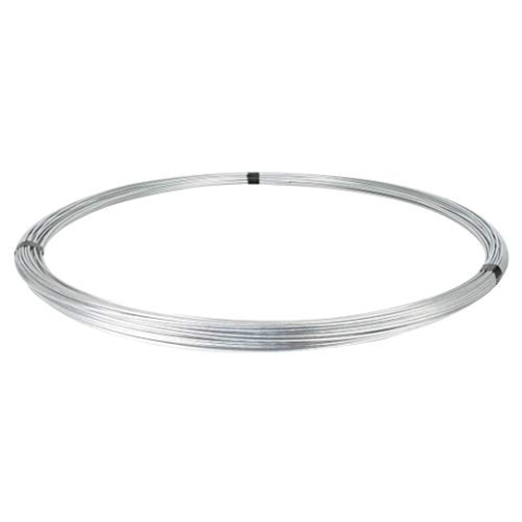 Alberts 530266 Spanndraht | verzinkt | Draht-Ø 3,1 mm | Länge 84 m