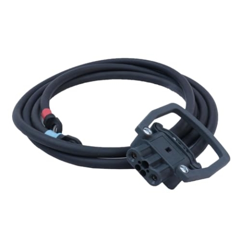 REMA Dose Euro Din 80A Kupplung 35mm² grau (mit Endableiter 1200mm)