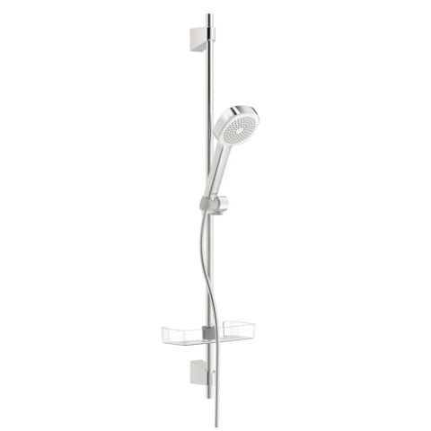 HANSA HANSABASICJET Style Wandstangen-Brausenset, Wandmontage, 1-strahlig, 920 mm, chrom, 44790111