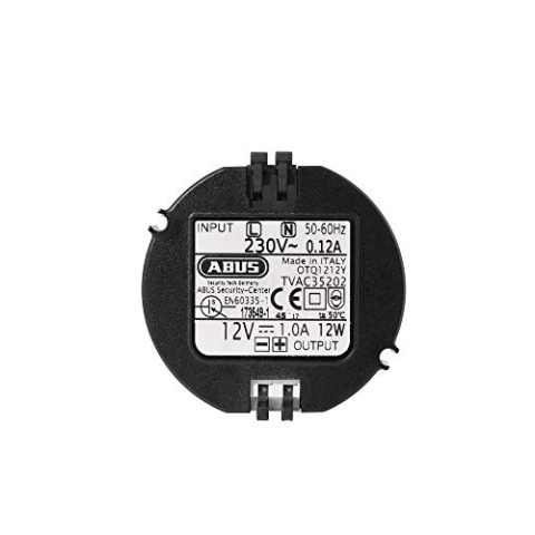 ABUS TVAC35202 Mini Clip Einbaunetzteil 230V AC 12V DC für 55 mm Unterputzdosen