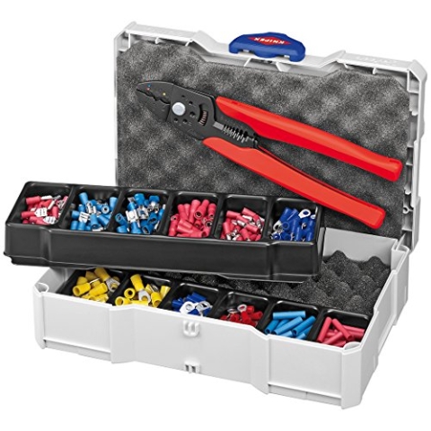 Knipex Crimp-Sortiment für Kabelverbinder, 97 90 01