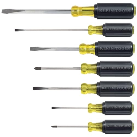 Klein Tools 85076 Schraubendreher-Set, 7-teilig