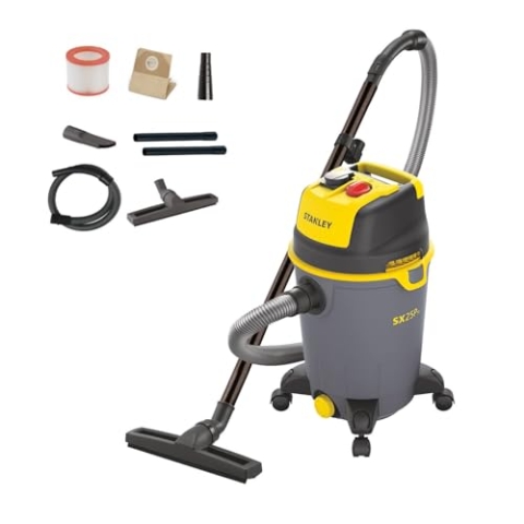 Stanley Nass und Trockensauger SXVC25PTDE (1200 W, 25 l)