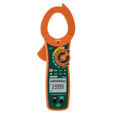 EXTECH 1500A True RMS AC/DC Strommesszange mit NCV Detektor, 1 Stück, MA1500